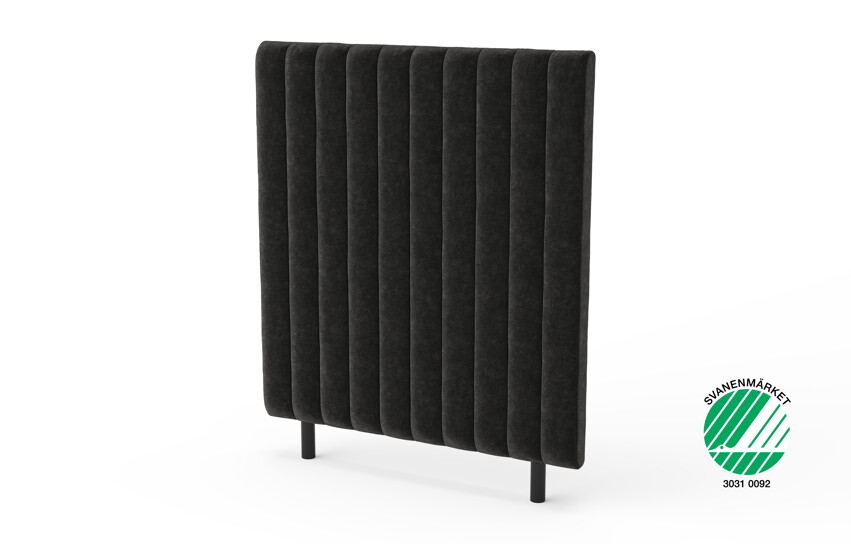 Malibu - Sänggavel, B 90-140 cm - Svart