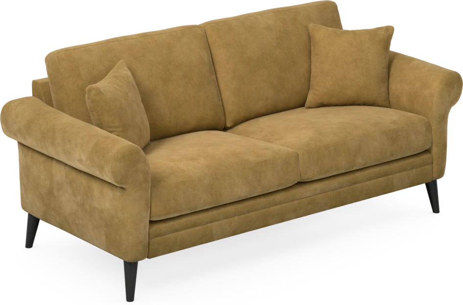 Eden - 2,5-sits soffa - Gul