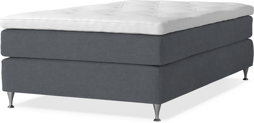 Delux Sense - Kontinentalsäng, enkelsäng 120 cm med bäddmadrass