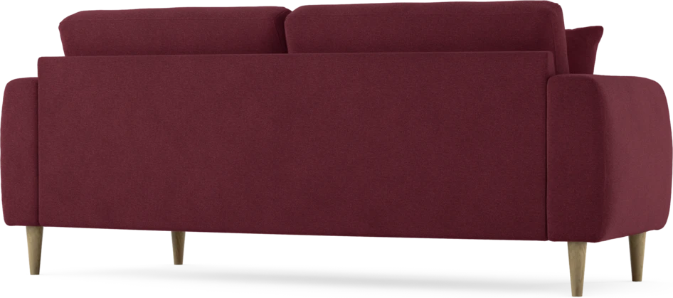 Eden - 2,5-sits soffa svängd - Röd