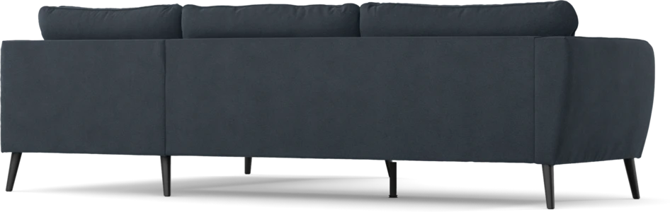 County - 2,5-sits soffa med divan höger - Blå