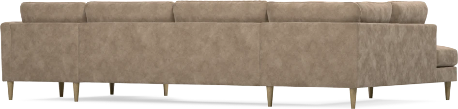 Bridge - 3-sits soffa med divan vänster och schäslong höger - Beige