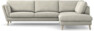 Madison Lux - 3-sits soffa med divan höger - Grå