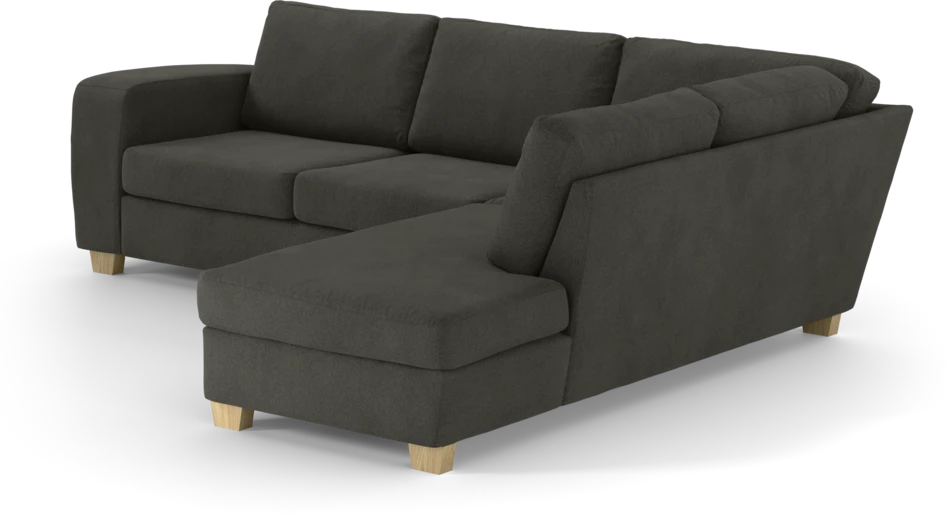 Friday - 2,5-sits soffa med divan höger - Grå