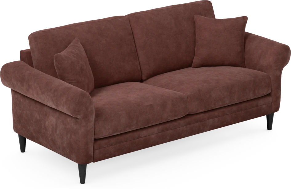 Eden - 2,5-sits soffa - Röd