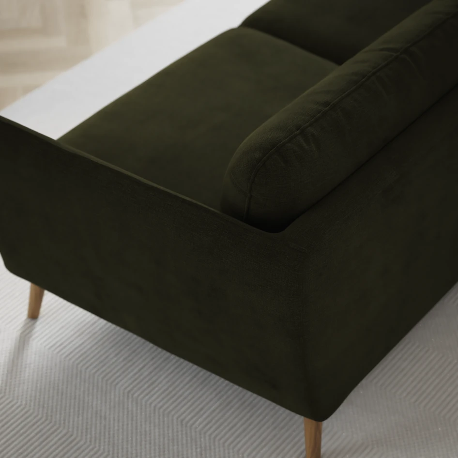 Madison Lux - Hörnsoffa 2+3-sits, hörn 2 - Grön