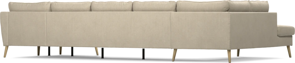 County - 4-sits soffa med divan vänster och schäslong höger - Beige