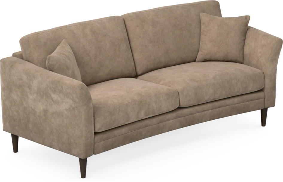 Eden - 2,5-sits soffa svängd - Beige