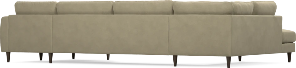 Bridge - 3-sits soffa med divan vänster och schäslong höger - Beige