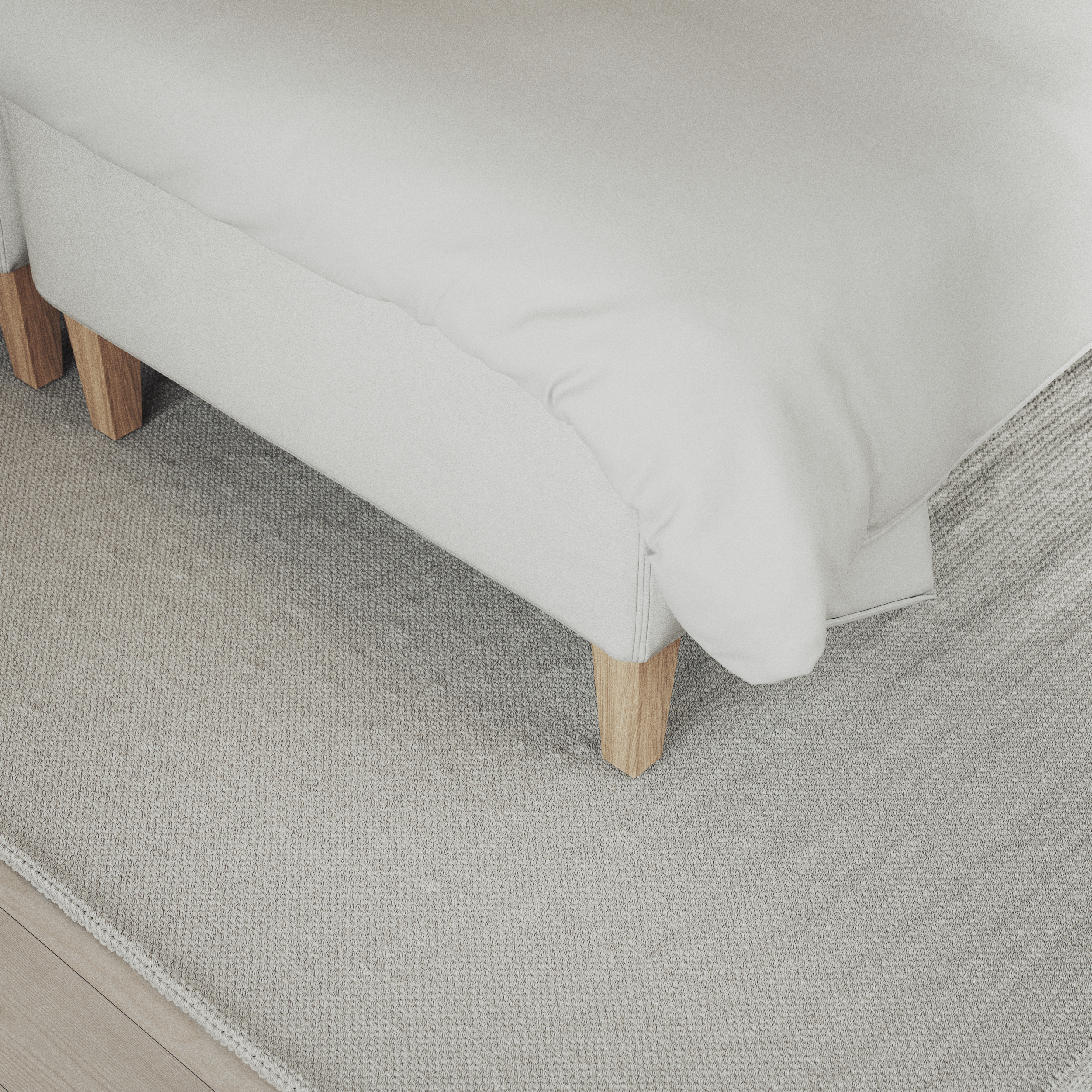 Delux Exclusive - Kontinentalsäng, enkelsäng 120 cm med bäddmadrass och sängben - inspiration