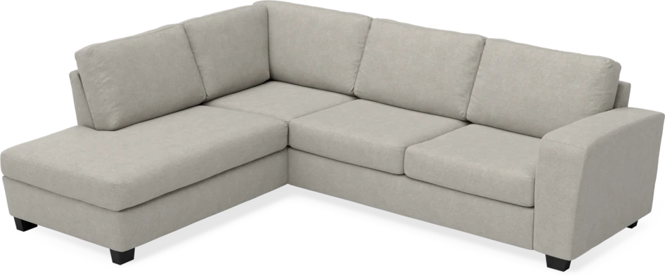 Friday - 2,5-sits soffa med divan vänster - Beige