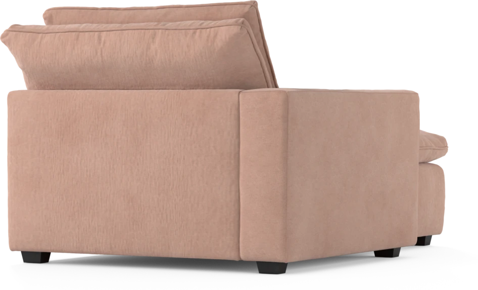 Bellora - Schäslong med armstöd vänster - Rosa
