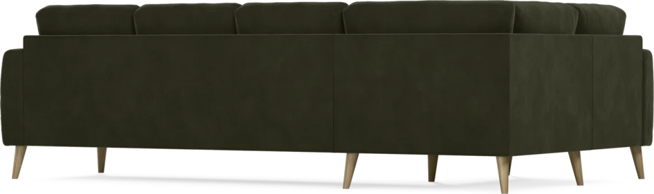 Eden - Hörnsoffa, 1+3-sits - Grön