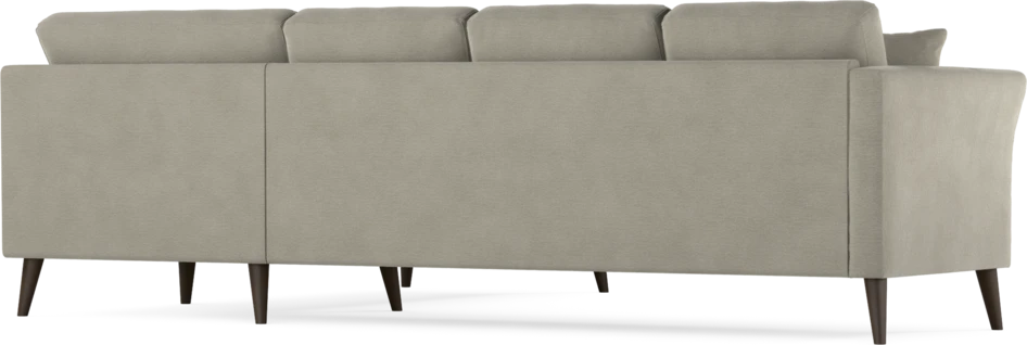 Eden - Hörnsoffa, 3+2-sits - Brun