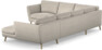 Madison Lux - Hörnsoffa med schäslong höger - Beige