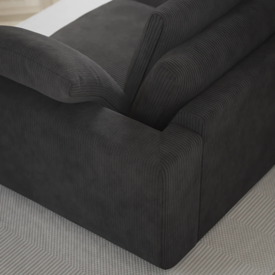 Amie - 4-sits soffa - Grön