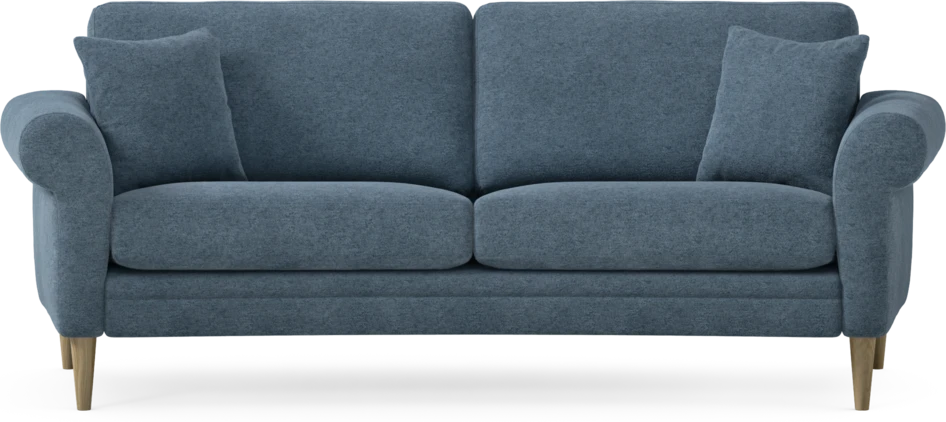 Eden - 2,5-sits soffa svängd - Blå