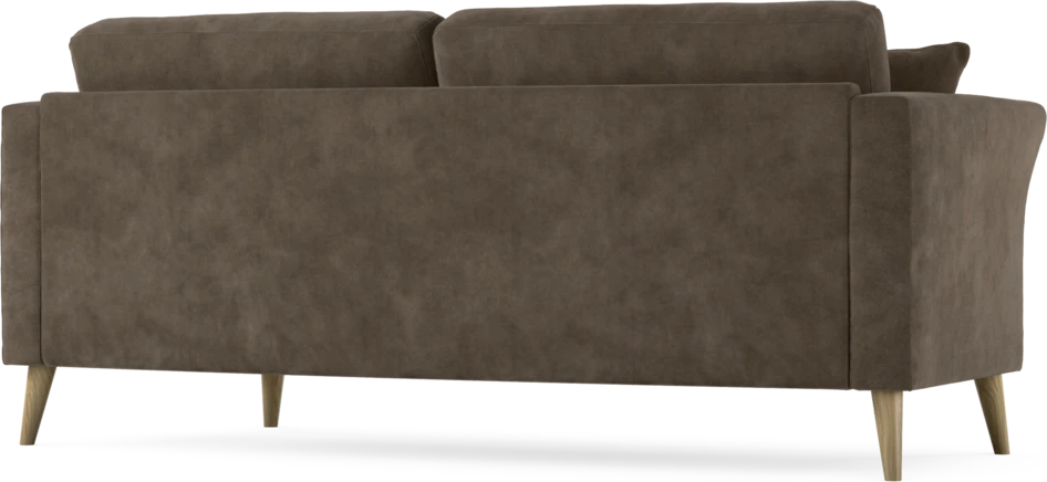 Eden - 2,5-sits soffa svängd - Brun