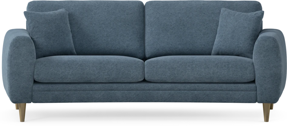 Eden - 2,5-sits soffa svängd - Blå