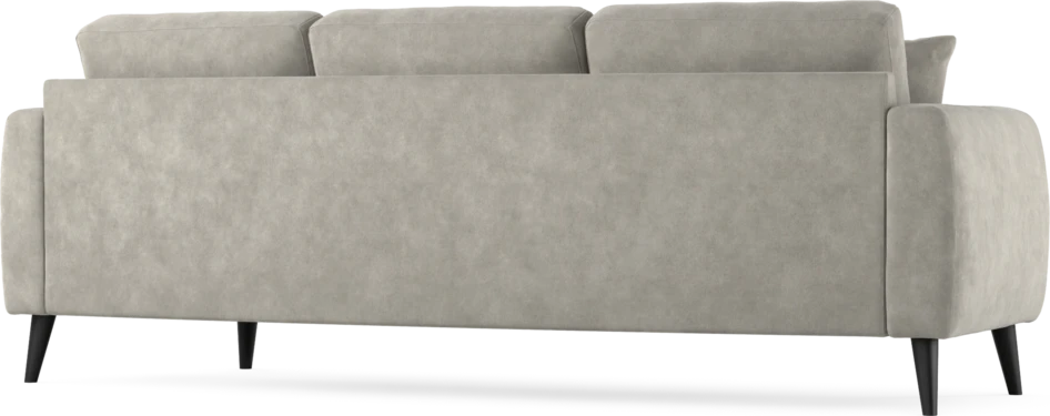 Eden - 3-sits soffa svängd - Grå
