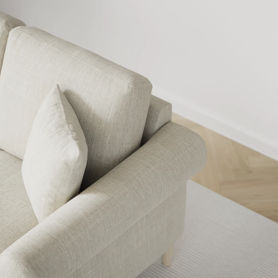 Eden - Hörnsoffa, 2+2-sits - Beige