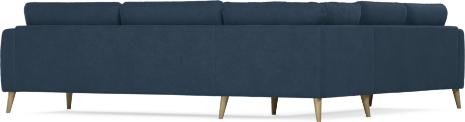 Bridge - Hörnsoffa, 2+3-sits - Blå