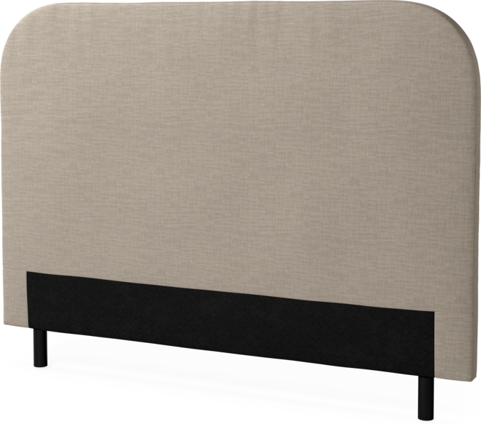 Delux Rundad - Sänggavel, 90-210 cm - Beige
