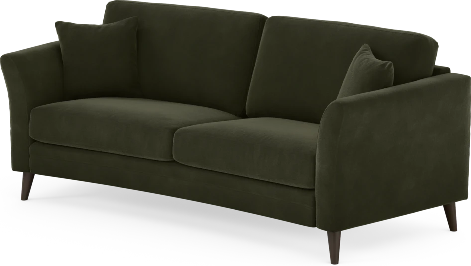 Eden - 2,5-sits soffa svängd - Grön