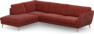 Madison - 3-sits soffa med divan vänster - Rosa