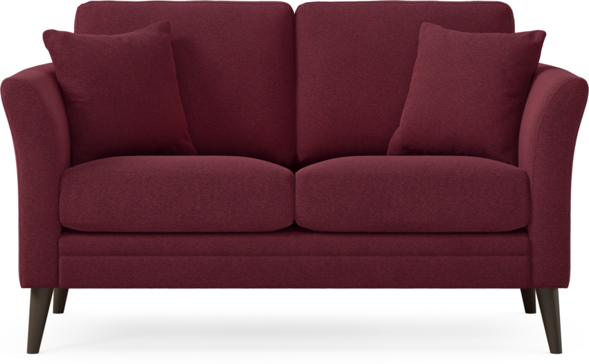 Eden - 2-sits soffa - Röd