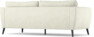 County - 2,5-sits soffa - Vit