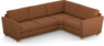 Friday - Hörnsoffa, 2,5+1,5-sits - Orange