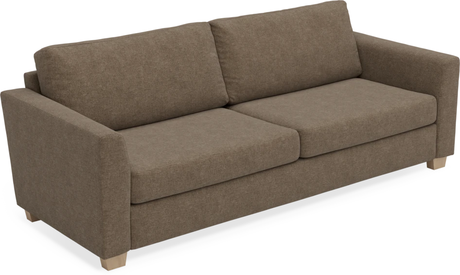 Friday - 3-sits soffa - Brun