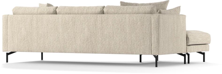 Harper - 4-sits med schäslong vänster - Beige