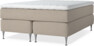Delux Exclusive - Kontinentalsäng, dubbelsäng med bäddmadrass - Beige