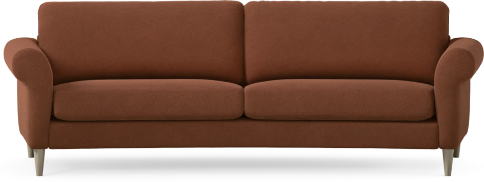 Bridge - 3-sits soffa svängd - Orange