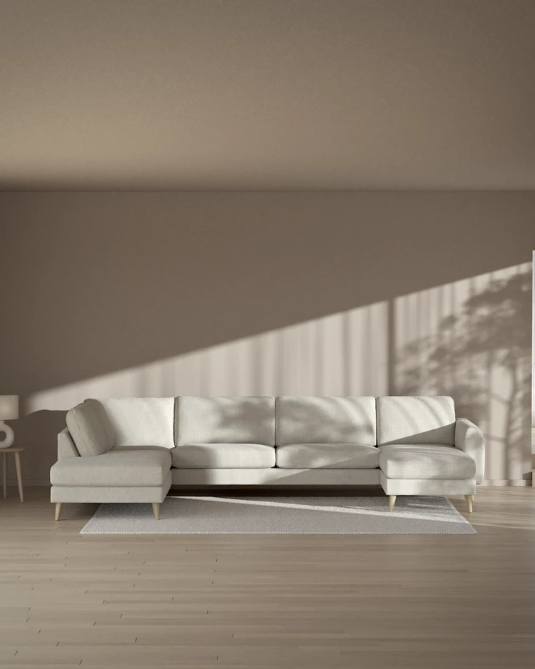 Bridge - 3-sits soffa med divan vänster och schäslong höger - inspiration