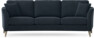 Eden - 3-sits soffa svängd - Blå