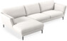Madison Lux - 3-sits soffa med schäslong vänster - Beige