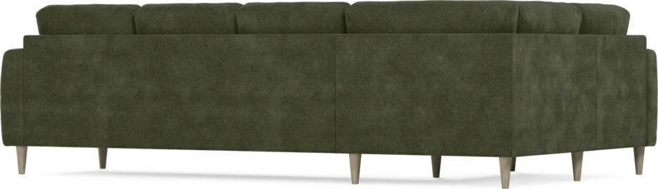 Eden - Hörnsoffa, 1+3-sits - Grön