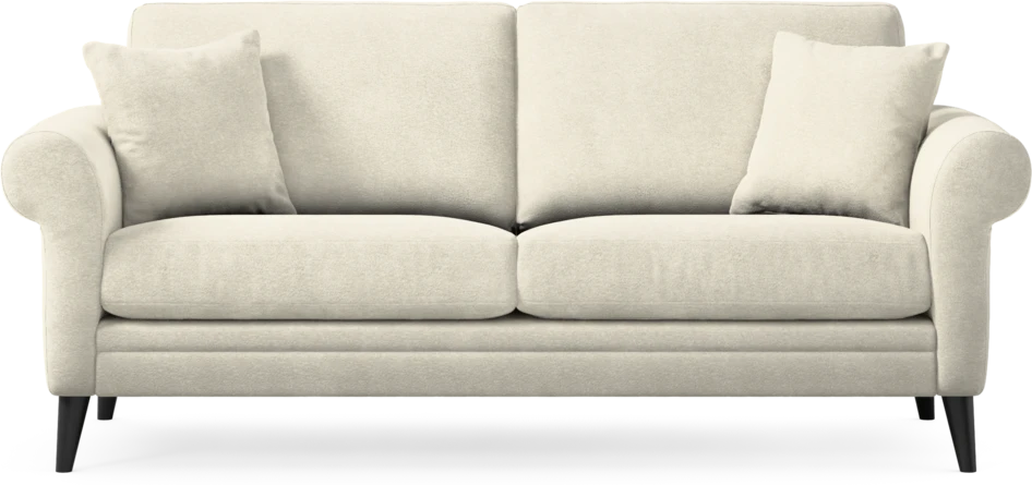 Eden - 2,5-sits soffa - Vit