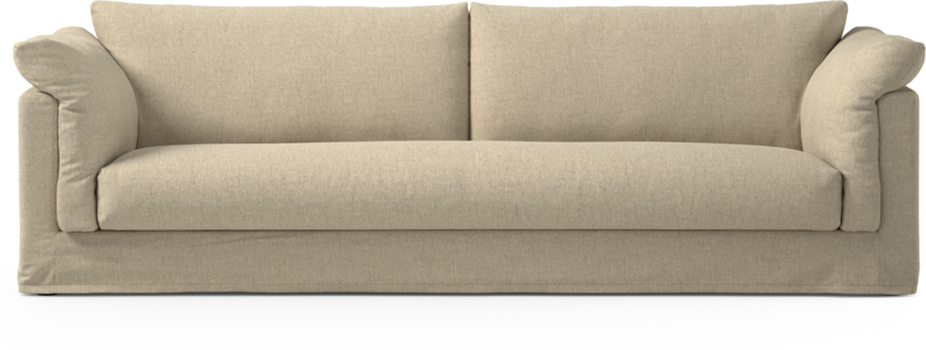 Cherrie Klädsel -  4-sits soffa, hel dyna - Beige