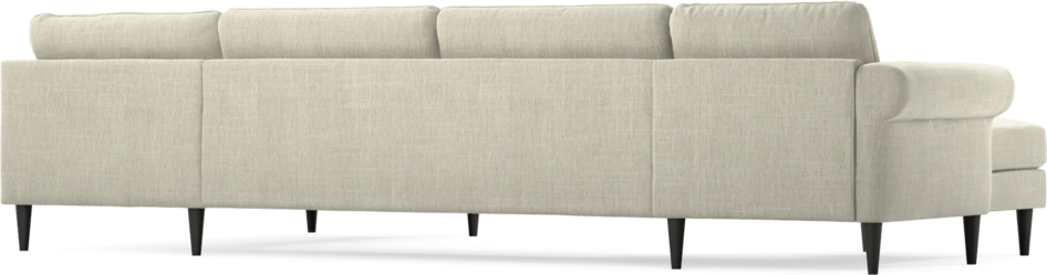 Bridge - 3-sits soffa med schäslong vänster och divan höger - Beige