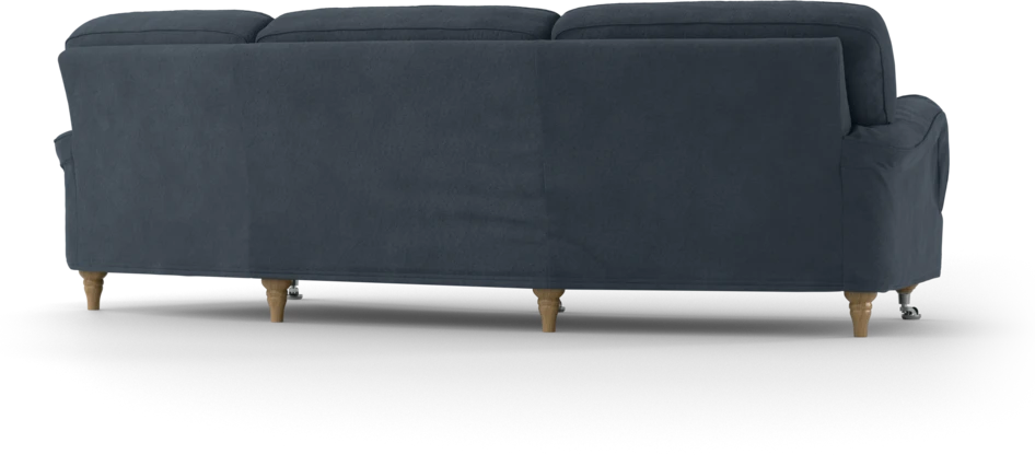 Oxford - 3-sits soffa svängd - Blå