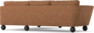 Madison Lux - 2-sits soffa med divan höger - Orange