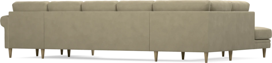Eden - 3-sits soffa med divan vänster och schäslong höger - Beige