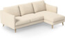 Madison - 2-sits soffa med schäslong höger - Beige