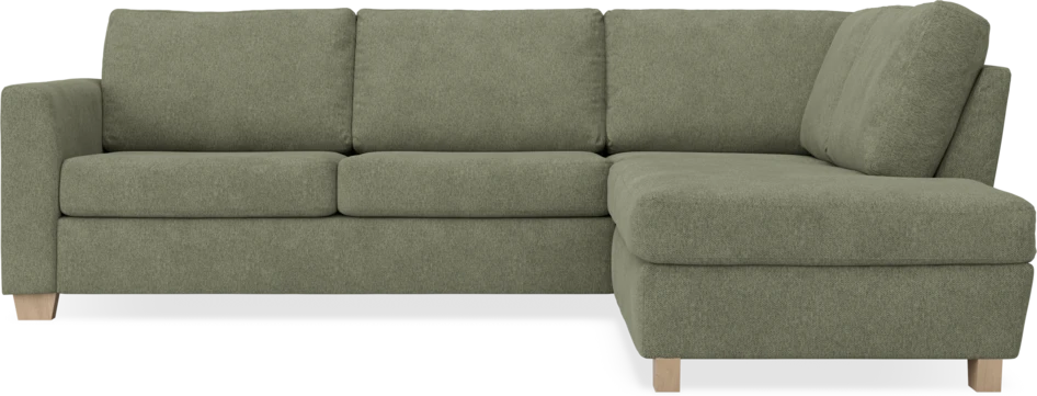 Friday - 2,5-sits soffa med divan höger - Vit
