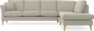 Eden - 3-sits soffa med divan - Brun