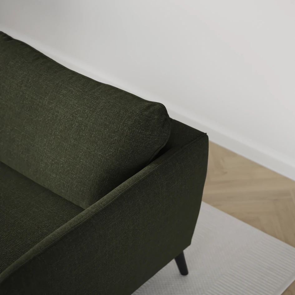 County - 2,5-sits soffa - Grön